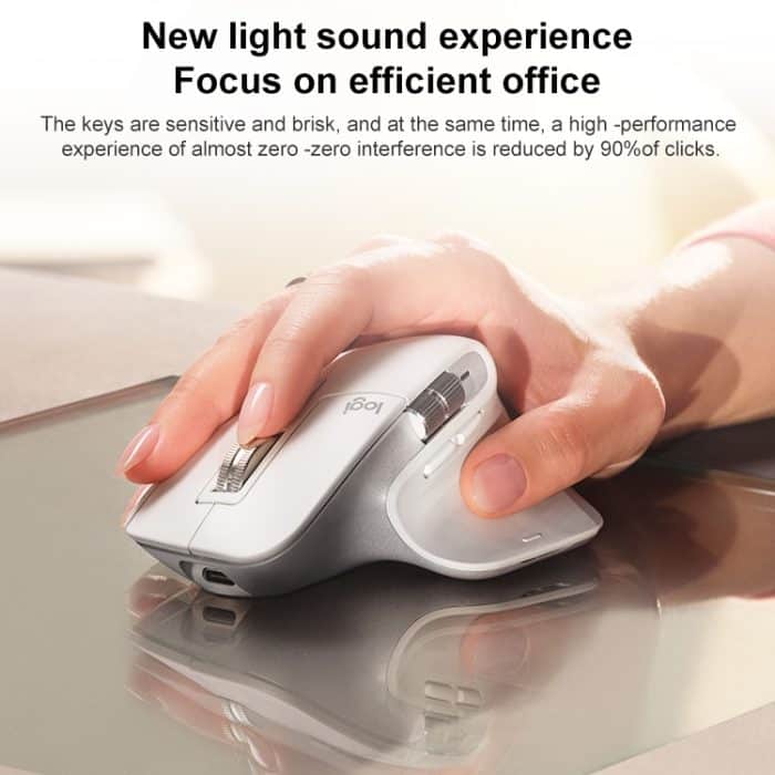 Logitech MX Master 3s 8000DPI 2,4 GHz Ergonomische kabellose Bluetooth-Dual-Mode-Maus – Bild 3