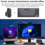 Logitech MX Master 3s 8000DPI 2,4 GHz Ergonomische kabellose Bluetooth-Dual-Mode-Maus – Bild 7