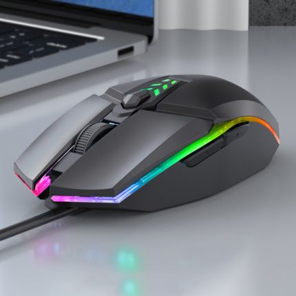 S700 Bunte, leichte, kabelgebundene USB-Gaming-Maus