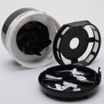 Mini-Staubsauger mit süßer Persönlichkeit für Haushalt/Fahrzeug, Hand-Schreibtisch, Tisch, Tastatur, Größe: 8 x 6 x 6 cm – Bild 7