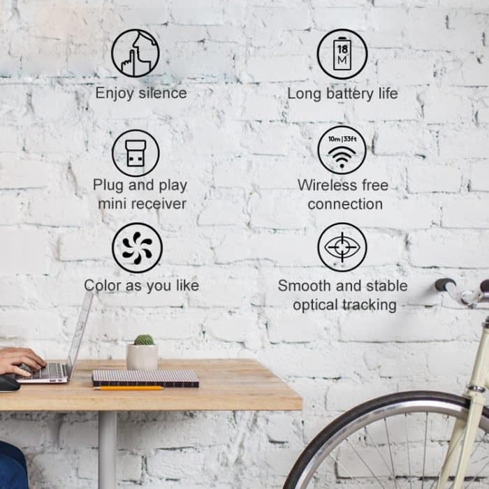 Logitech M221 Fashion Silent Wireless-Maus – Bild 3