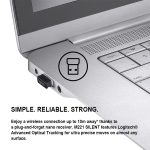 Logitech M221 Fashion Silent Wireless-Maus – Bild 5