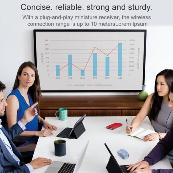 Logitech M221 Fashion Silent Wireless-Maus – Bild 8