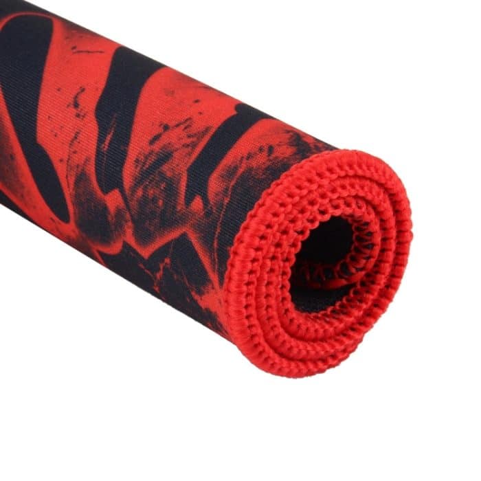 Erweiterte, große, schlanke, rutschfeste Mauspad-Matte aus weichem Gummi mit glatter Stoffoberfläche für Spieltastaturen, Größe: 320 x 240 x 3 mm, Bloody Pattern, Size: 32x24cm, TYLOO Pattern, Size: 32x24cm – Bild 5