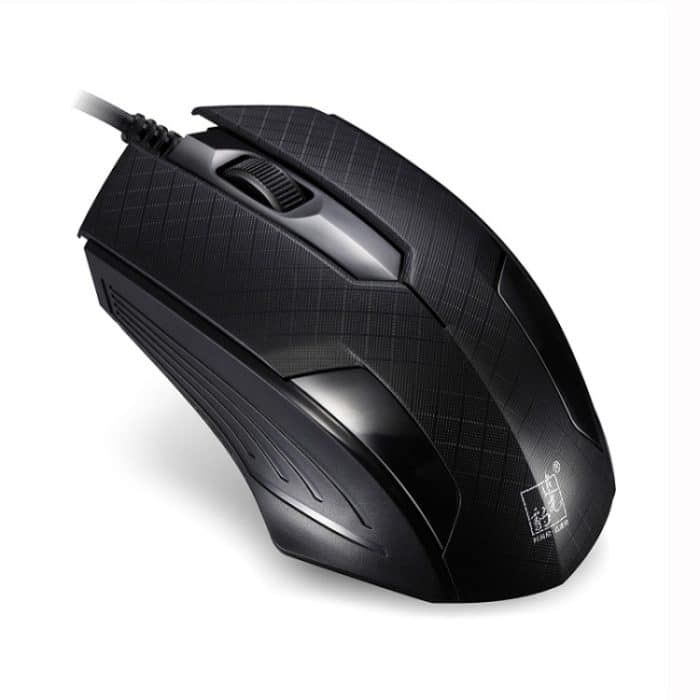 KB1901B.jpg Chasing Leopard 129 USB Universelle kabelgebundene optische Gaming-Maus mit Gegengewicht, Länge: 1,3 m, 129 – Bild 1
