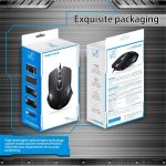 Chasing Leopard 129 USB Universelle kabelgebundene optische Gaming-Maus mit Gegengewicht, Länge: 1,3 m, 129 – Bild 4
