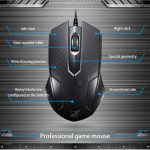 Chasing Leopard 129 USB Universelle kabelgebundene optische Gaming-Maus mit Gegengewicht, Länge: 1,3 m, 129 – Bild 6