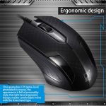 Chasing Leopard 129 USB Universelle kabelgebundene optische Gaming-Maus mit Gegengewicht, Länge: 1,3 m, 129 – Bild 7