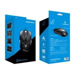 Chasing Leopard 179 USB 1600DPI, verstellbare kabelgebundene optische Gaming-Maus mit drei Geschwindigkeiten, Länge: 1,3 m, 179 – Bild 4
