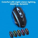 Chasing Leopard 199 USB 1600DPI, drei Geschwindigkeiten, einstellbare LED-Hintergrundbeleuchtung, kabelgebundene optische Gaming-Maus, Länge: 1,3 m, 199 Black, 199 – Bild 5