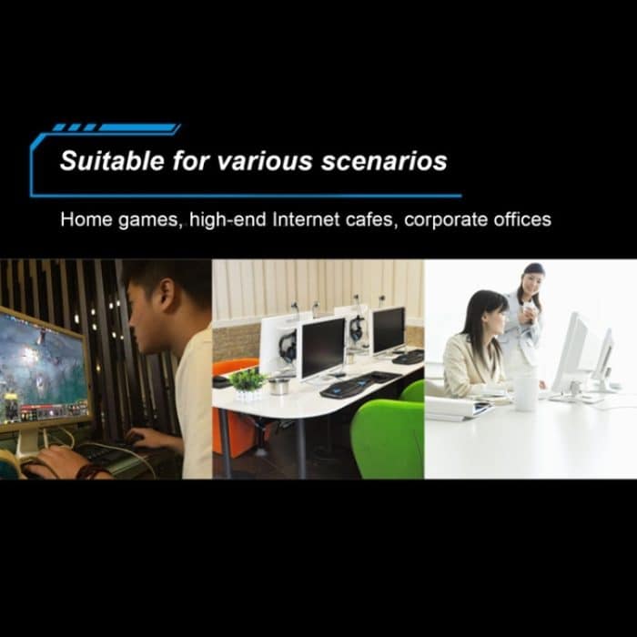 Chasing Leopard K1 USB 1600DPI, drei Geschwindigkeiten, einstellbare LED-Hintergrundbeleuchtung, Stummschaltung, kabelgebundene optische Gaming-Maus, Länge: 1,3 m – Bild 13