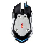 Chasing Leopard K1 USB 1600DPI, drei Geschwindigkeiten, einstellbare LED-Hintergrundbeleuchtung, Stummschaltung, kabelgebundene optische Gaming-Maus, Länge: 1,3 m – Bild 3