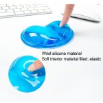 MONTIAN 2 PCS Transparentes Silikonarmband Herzförmiger Maushandgelenkhalter, zufällige Farblieferung – Bild 2