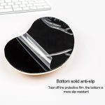 MONTIAN 2 PCS Transparentes Silikonarmband Herzförmiger Maushandgelenkhalter, zufällige Farblieferung – Bild 3