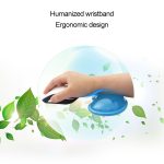 MONTIAN 2 PCS Transparentes Silikonarmband Herzförmiger Maushandgelenkhalter, zufällige Farblieferung – Bild 5