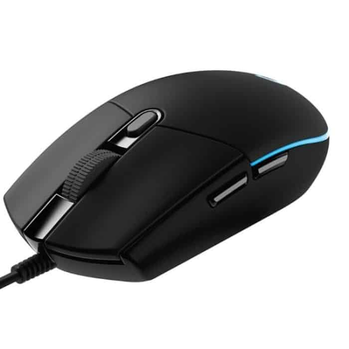 Logitech G102 6-Tasten RGB leuchtende 6000 DPI einstellbare kabelgebundene optische Gaming-Maus mit fünf Geschwindigkeiten, Länge: 2 m, G102, G102 (White) – Bild 3