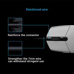 Logitech G102 6-Tasten RGB leuchtende 6000 DPI einstellbare kabelgebundene optische Gaming-Maus mit fünf Geschwindigkeiten, Länge: 2 m, G102, G102 (White) – Bild 7