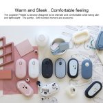 Logitech Pebble Cobblestone Shape Dünne kabellose optische Bluetooth-Maus mit 3 Tasten und 1000 DPI Stummschaltung, kabellose Reichweite: 10 m – Bild 9