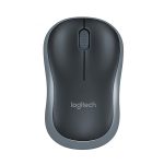 Logitech M186 kabellose Maus für Büro, energiesparend, USB, Laptop, Desktop-Computer, universell