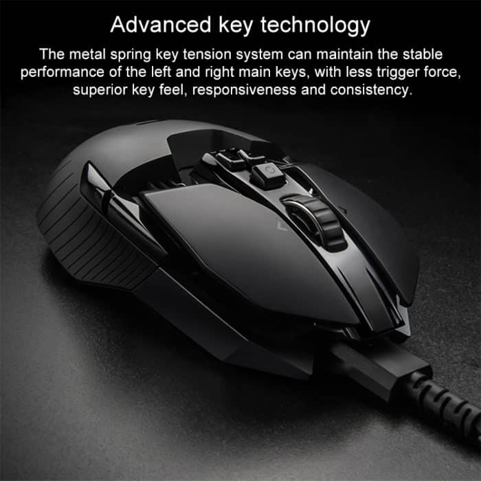 Logitech G903 LIGHTSPEED 16000 DPI 11 Tasten HERO 16K Sensor RGB-Hintergrundbeleuchtung Linke und rechte Hand Universelle kabellose optische Gaming-Maus – Bild 4