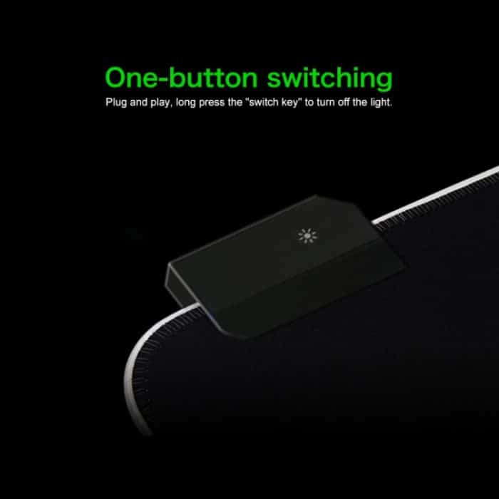 Computer Monster Pattern Illuminated Mouse Pad, Größe: 90 x 30 x 0,4 cm – Bild 5