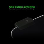 Computer Monster Pattern Illuminated Mouse Pad, Größe: 90 x 40 x 0,4 cm – Bild 5