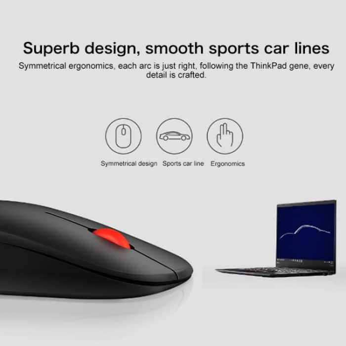 Lenovo thinkplus Bluetooth 4.0 Tragbare kabellose Bluetooth-Maus, Bluetooth Mouse – Bild 6