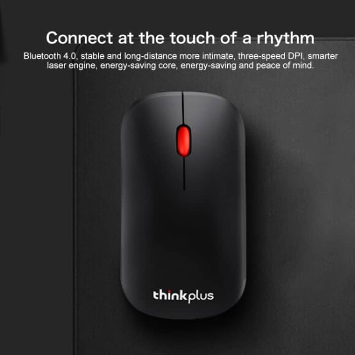 Lenovo thinkplus Bluetooth 4.0 Tragbare kabellose Bluetooth-Maus, Bluetooth Mouse – Bild 8