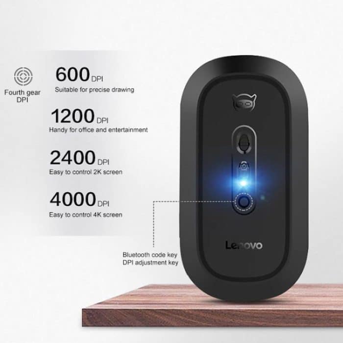 Lenovo Bluetooth 4.0 Dual Mode Wireless Bluetooth-Maus für Xiaoxin Air, Dual Mode Bluetooth Mouse – Bild 12