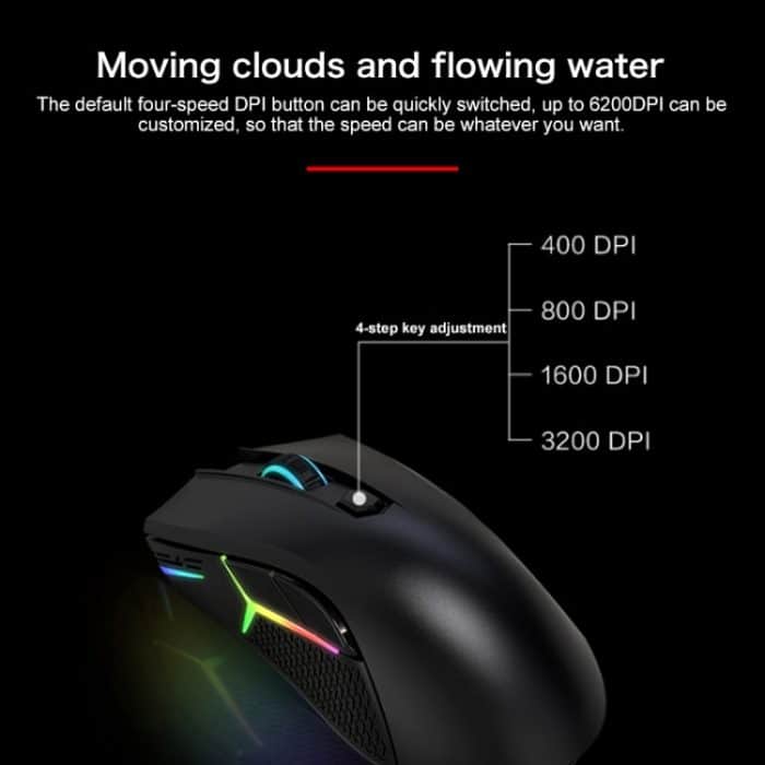 Lenovo HEADSHOT Gaming Engine Game Wired Mouse, HEADSHOT – Bild 9