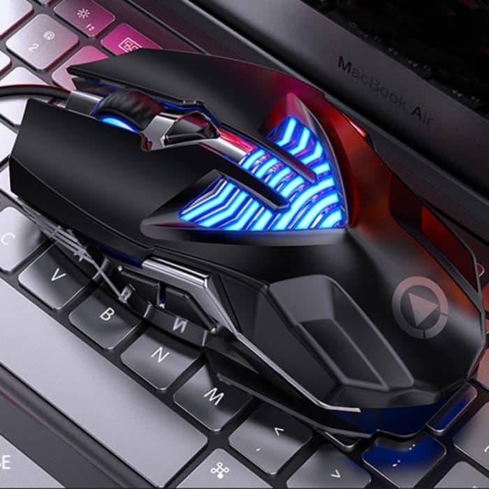YINDIAO G4 3200DPI 4-Modi Einstellbare 7-Tasten RGB-Licht Programmierbare kabelgebundene Gaming-Maus – Bild 8