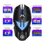 YINDIAO G4 3200DPI 4-Modi Einstellbare 7-Tasten RGB-Licht Programmierbare kabelgebundene Gaming-Maus – Bild 2