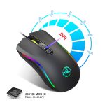 HXSJ A869 Typ C 7200 dpi 6-Modi Einstellbare 7-Tasten-RGB Light Wired Game Mouse – Bild 6