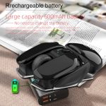 HXSJ T37 2,4 GHz 1600 dpi 3 Modi einstellbare kabellose Stummschaltungsmaus, T37 Black, T37 Pink – Bild 7