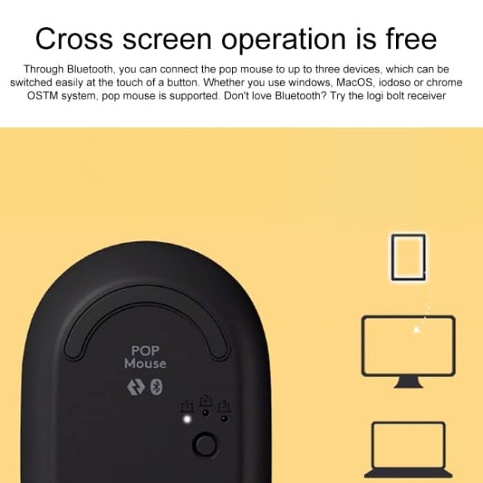 Logitech Portable Office Wireless-Maus – Bild 4