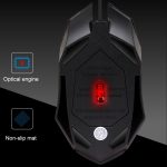 Chasing Leopard K2 USB-LED-Hintergrundbeleuchtung 1600DPI Drei-fach einstellbare kabelgebundene optische Gaming-Maus, Länge: 1,3 m – Bild 4