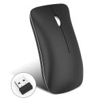 HXSJ T23 Bluetooth + 2,4 GHz Wireless Dual-Modi 4-Tasten 1600 DPI Einstellbare Ergonomie Optische Maus