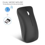 HXSJ T23 Bluetooth + 2,4 GHz Wireless Dual-Modi 4-Tasten 1600 DPI Einstellbare Ergonomie Optische Maus – Bild 2