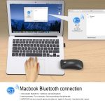 HXSJ T23 Bluetooth + 2,4 GHz Wireless Dual-Modi 4-Tasten 1600 DPI Einstellbare Ergonomie Optische Maus – Bild 15