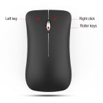 HXSJ T23 Bluetooth + 2,4 GHz Wireless Dual-Modi 4-Tasten 1600 DPI Einstellbare Ergonomie Optische Maus – Bild 3
