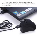 GM306DM Bluetooth + 2,4 GHz Dual-Mode-Lazy-Finger-Ring-Maus, wiederaufladbare kabellose Maus – Bild 4