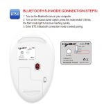 HXSJ T36 2.4G Bluetooth 5.0+3.0 Drahtlose Bluetooth-Maus mit drei Modi, leisem Design – Bild 10