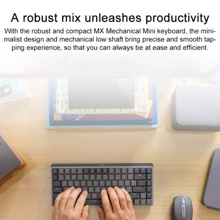 Logitech MX Anywhere 3S 4 Tasten kabellose Bluetooth-Maus mit Stummschaltung und Dual-Modus – Bild 4