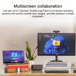 Logitech MX Anywhere 3S 4 Tasten kabellose Bluetooth-Maus mit Stummschaltung und Dual-Modus – Bild 5