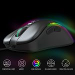 HXSJ J300 7 Tasten RGB-Beleuchtung Programmierbare Gaming-Maus (schwarz) – Bild 6
