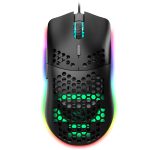 HXSJ J900 6-Tasten-RGB-Beleuchtung, programmierbare, kabelgebundene Gaming-Maus (weiß), J900(Black), J900(White)