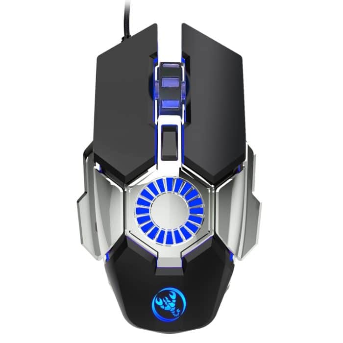 KB6203.jpg HXSJ J700 Bunte Beleuchtung Programmierbare E-Sport-Gaming-Maus – Bild 1