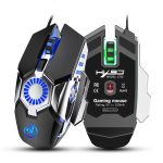 HXSJ J700 Bunte Beleuchtung Programmierbare E-Sport-Gaming-Maus – Bild 2