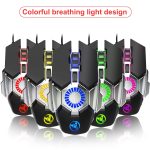 HXSJ J700 Bunte Beleuchtung Programmierbare E-Sport-Gaming-Maus – Bild 4