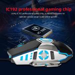 HXSJ J700 Bunte Beleuchtung Programmierbare E-Sport-Gaming-Maus – Bild 7